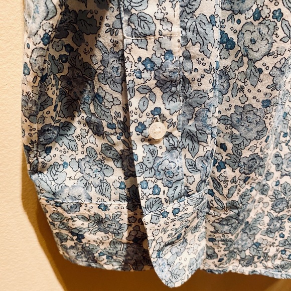 🌟2xHP🌟Ralph Lauren Blue Floral Button Down PL - Picture 5 of 6